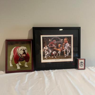 Framed Georgia Legends of Glory Print & More (BPR-MG)