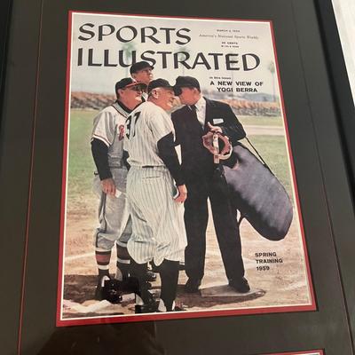 Ali, Berra & Unitas Framed Sports Illustrated Covers (BPR-MG)