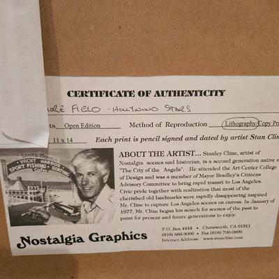 Assortment of Baseball Books, Signed/Numbered Art, Puzzles and More (BPR-DW)