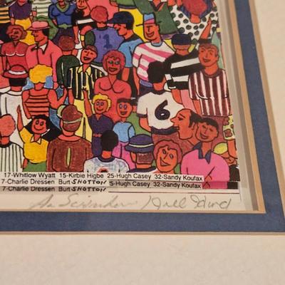 Assortment of Baseball Books, Signed/Numbered Art, Puzzles and More (BPR-DW)