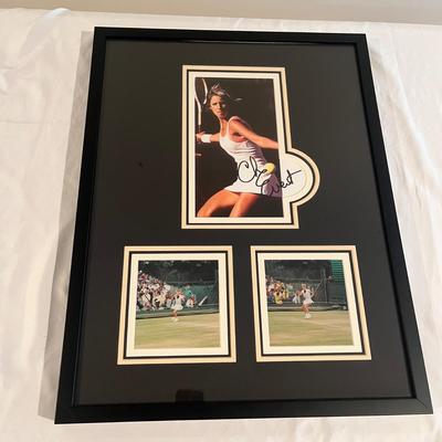 Chris Evert Signed & Framed Photo (BPR-MG)