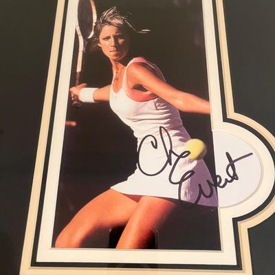 Chris Evert Signed & Framed Photo (BPR-MG)