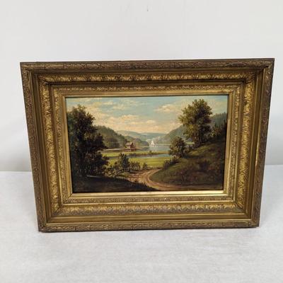 Framed Landscape Painting