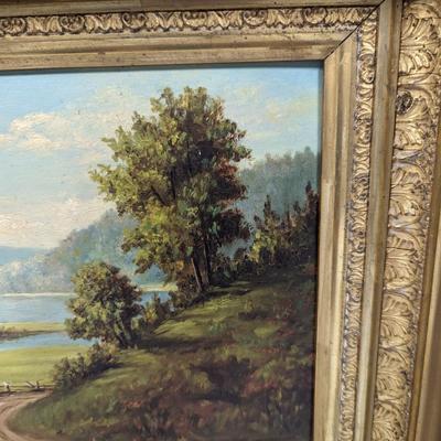 Framed Landscape Painting