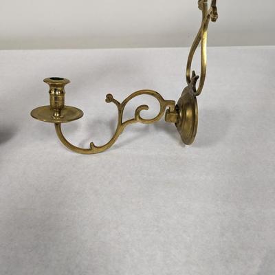 Pair Of Wall Sconce Candle Holders