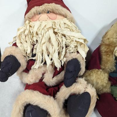 Hand Crafted Santa Figures Made In North Carolina