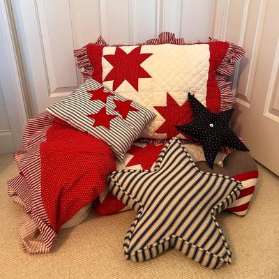 J. Clayton International "Red Star" Bedding Collection and More (UB3-DZ)