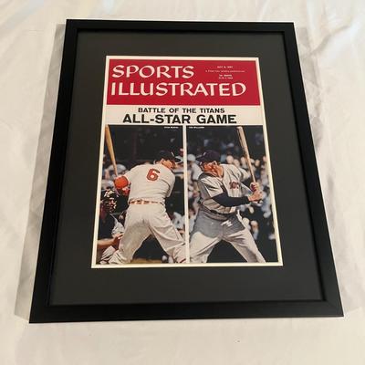 First Issue Framed Sports Illustrated Cover, Michael Jordan Cover & More (BPR-MG)