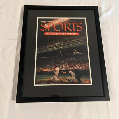 First Issue Framed Sports Illustrated Cover, Michael Jordan Cover & More (BPR-MG)