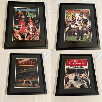 First Issue Framed Sports Illustrated Cover, Michael Jordan Cover & More (BPR-MG)