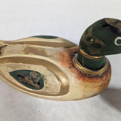 Vintage Wooden Decoy Ducks