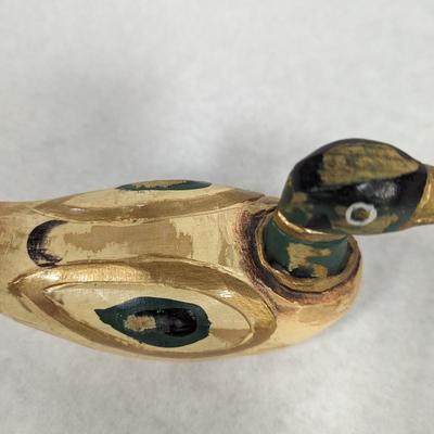 Vintage Wooden Decoy Ducks