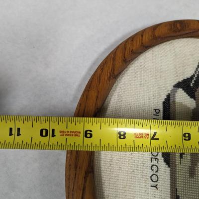 Embroidered Pintal Duck Decoy Wall Decor