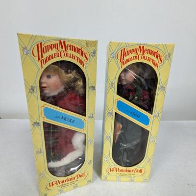 Happy Memories Toddler 14" Porcelain Doll Collection