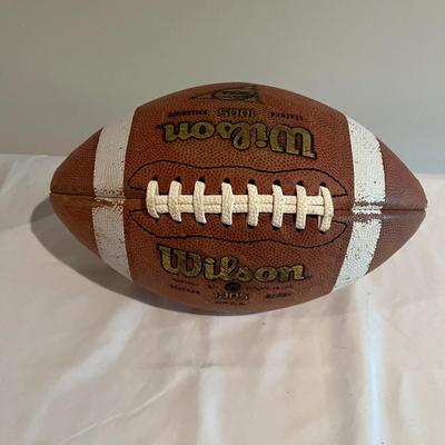 Four Wilson College Footballs Includes Signed (BPR-MG)