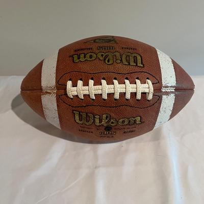 Four Wilson College Footballs Includes Signed (BPR-MG)