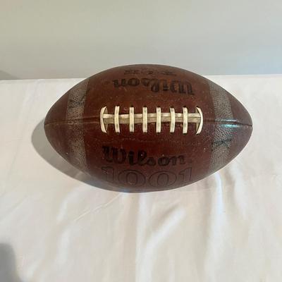 Four Wilson College Footballs Includes Signed (BPR-MG)