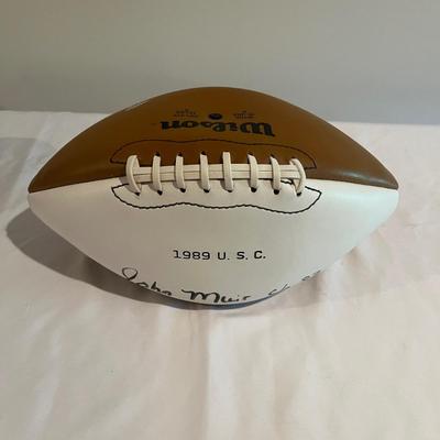 Four Wilson College Footballs Includes Signed (BPR-MG)