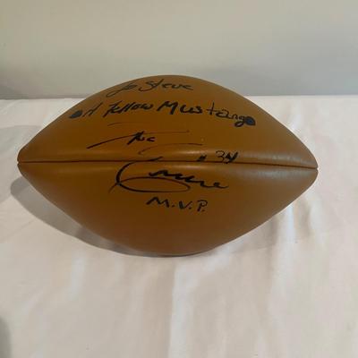 Four Wilson College Footballs Includes Signed (BPR-MG)