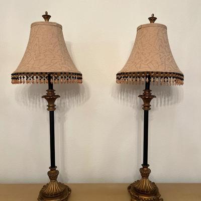 Pair Table lamps- Three Way