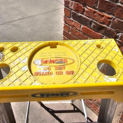 Pair of Werner Aluminum Ladders (G-JS)