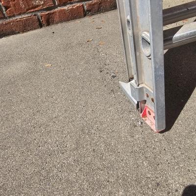 Pair of Werner Aluminum Ladders (G-JS)