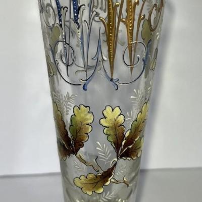 Antique 1904 Birthday Celebration Tall Beer Glass in Very Good Preowned Condition as Pictured.