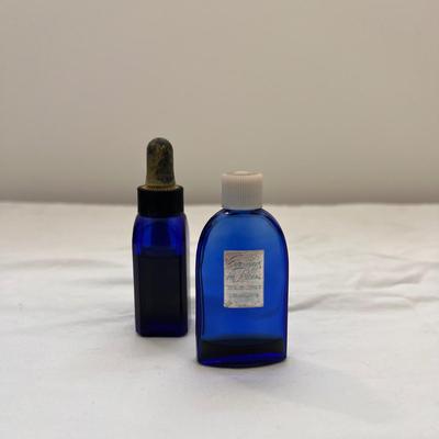 Collection of Blue Glass Bottles (UB3-DZ)