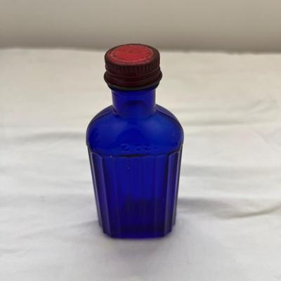 Collection of Blue Glass Bottles (UB3-DZ)