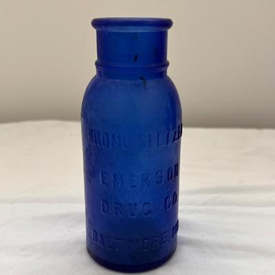 Collection of Blue Glass Bottles (UB3-DZ)