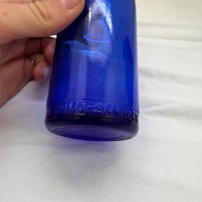 Collection of Blue Glass Bottles (UB3-DZ)