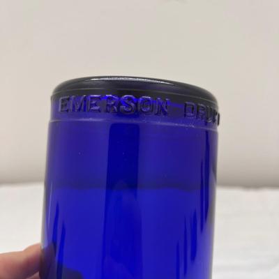 Collection of Blue Glass Bottles (UB3-DZ)