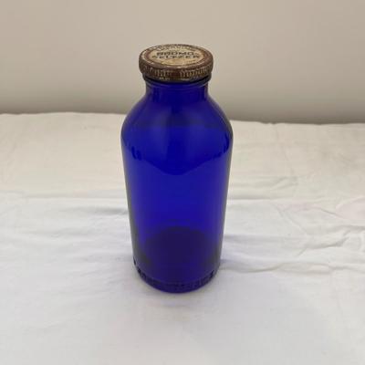 Collection of Blue Glass Bottles (UB3-DZ)