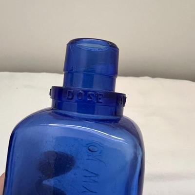 Collection of Blue Glass Bottles (UB3-DZ)