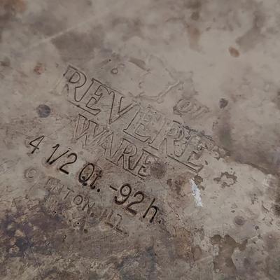 Revere Ware Pots, Pans and Storage Solutions (PB-BBL)