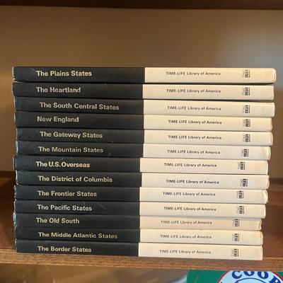 13 Volumes of Time Life Library of America (BPR-MG)