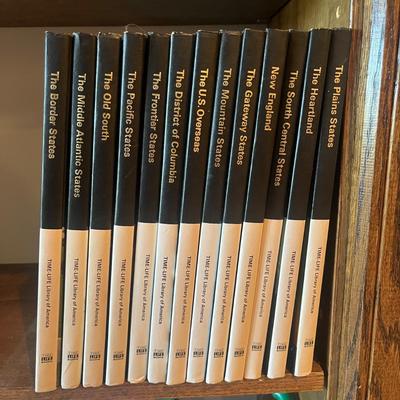 13 Volumes of Time Life Library of America (BPR-MG)