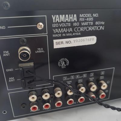 Yamaha Stereo Receiver and Sony Speakers (PB-BBL)