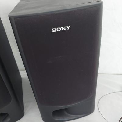 Yamaha Stereo Receiver and Sony Speakers (PB-BBL)