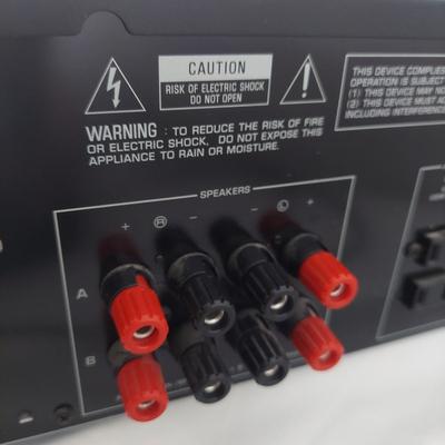 Yamaha Stereo Receiver and Sony Speakers (PB-BBL)