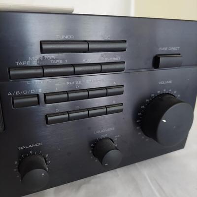 Yamaha Stereo Receiver and Sony Speakers (PB-BBL)