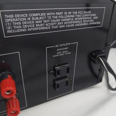 Yamaha Stereo Receiver and Sony Speakers (PB-BBL)