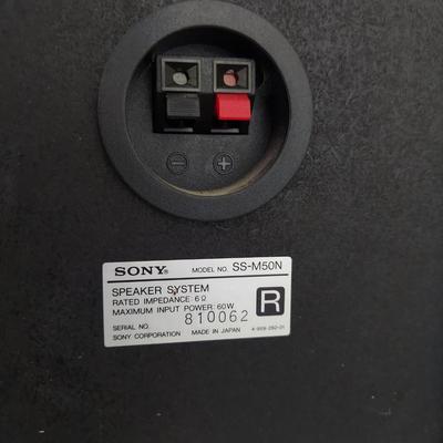 Yamaha Stereo Receiver and Sony Speakers (PB-BBL)