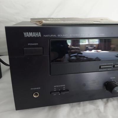 Yamaha Stereo Receiver and Sony Speakers (PB-BBL)