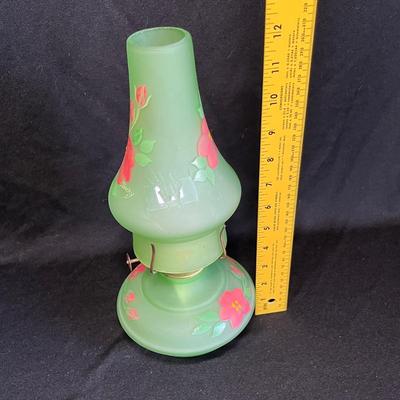Gorgeous Jadeite Oil lamp