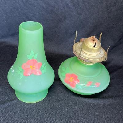 Gorgeous Jadeite Oil lamp