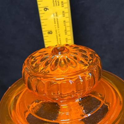 Orange canister