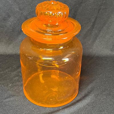Orange canister