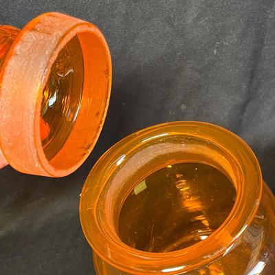 Orange canister