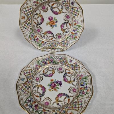 Shumann Royal Bavarian Dresden Plates
